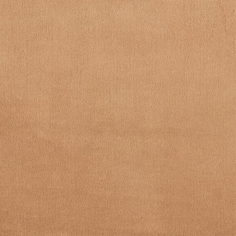 Light Brown Organic Cotton Velvet Window Curtain Panel 48"x120" - image 1 of 6