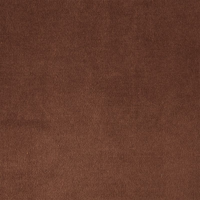 Chocolate Brown Organic Cotton Velvet Window Curtain Panel 48"x84" - image 1 of 6