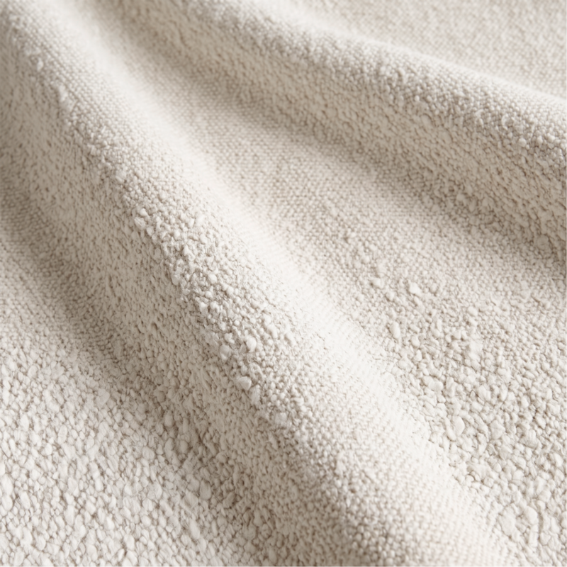 Aldine 103" Ivory Boucle Textured Sofa - image 8 of 9