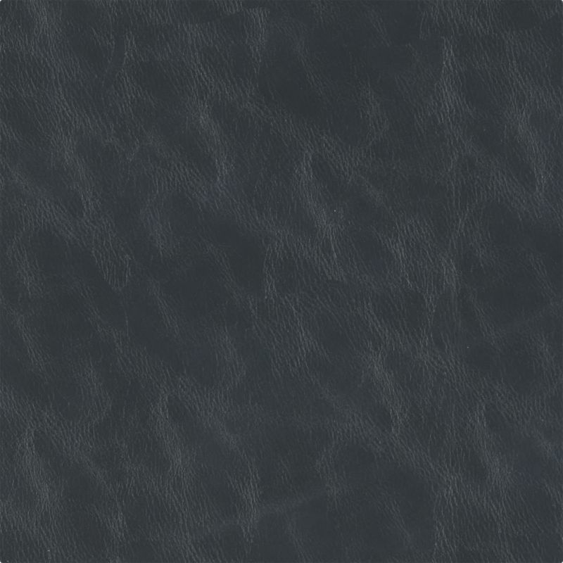 Duncan Black Leather Single L-Shaped Loveseat Dining Banquette - image 7 of 8