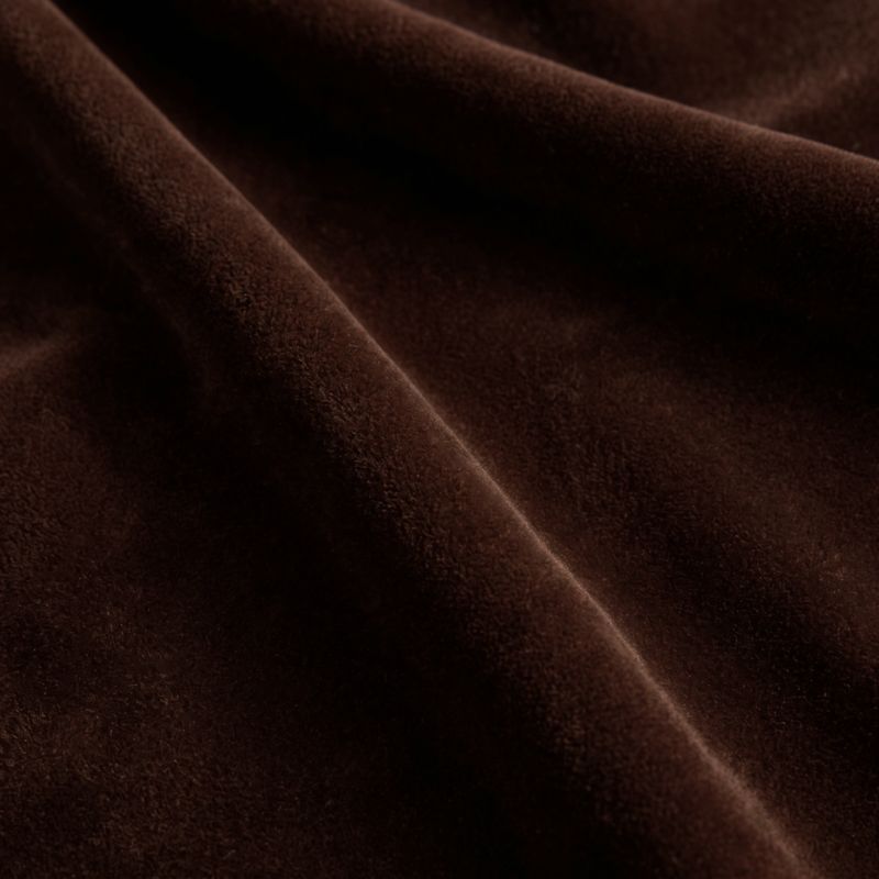 Norrie Dark Brown Velvet Armless Dining Chair - image 6 of 7