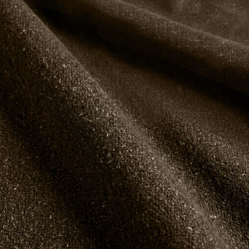 Claudelle 106" Brown Performance Linen Curved Sofa - image 7 of 8