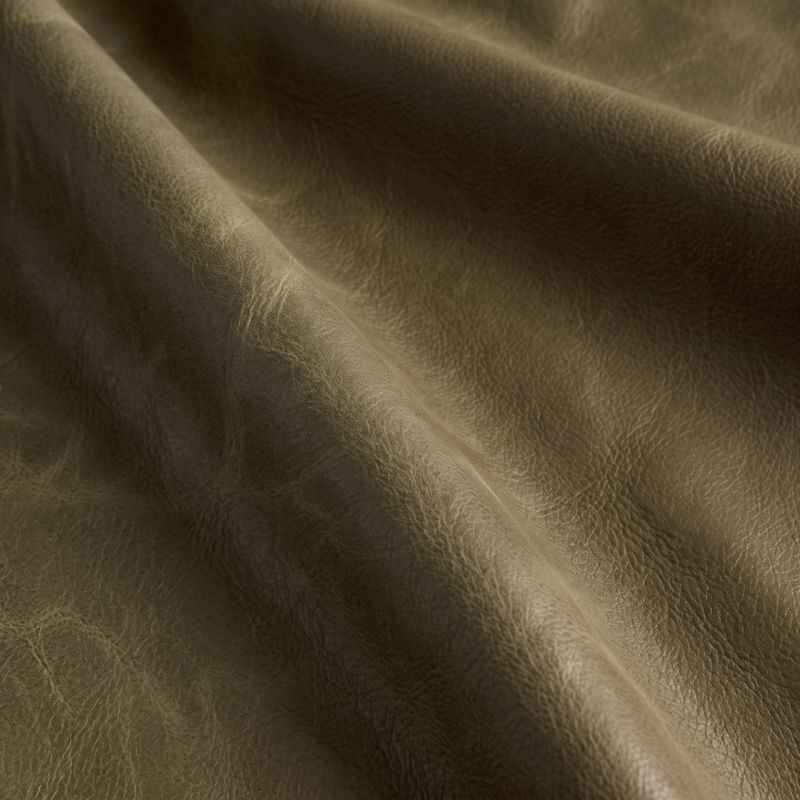 Brainstorm Green Leather Accent Chair by Casa Dean by Swizz Beatz - image 10 of 11