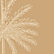 CB2 Palm Tree Dull Gold