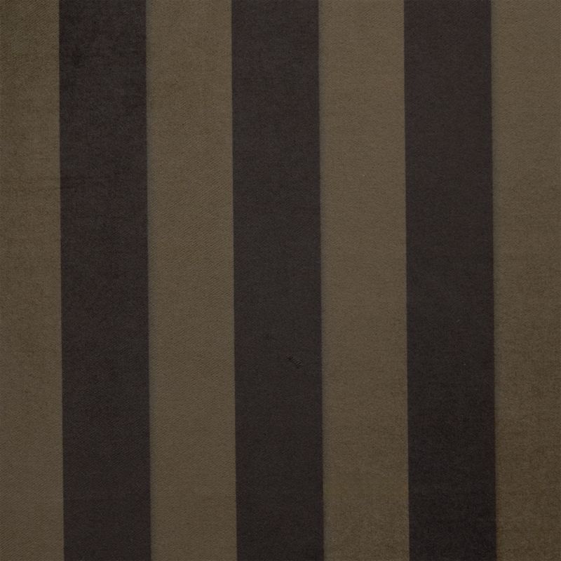 Zoom Stripe Fabric in NEW Black and Brown