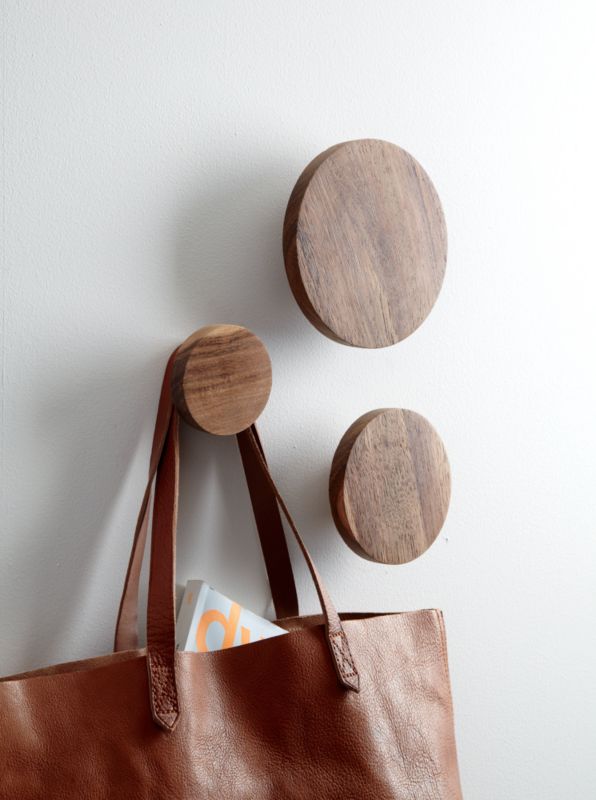 Set of 3 Dot Coat Hooks - image 3 of 4