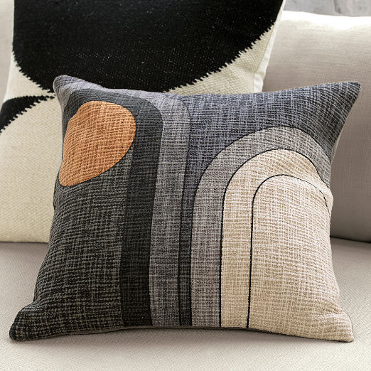 multicolor pillows CB2