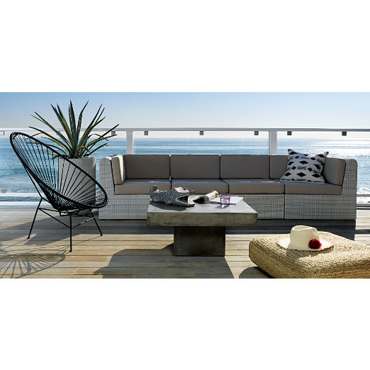 Acapulco Black Outdoor Chair