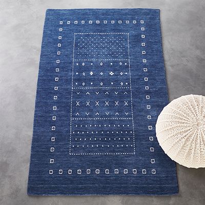 CB2 Game Time Handloomed Rug