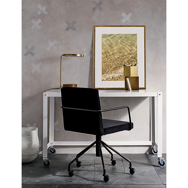 Cb2 Metal Rolling Desk atelieryuwa.ciao.jp