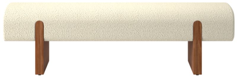 Socca Bench Bloce Cream 55" - image 0 of 5