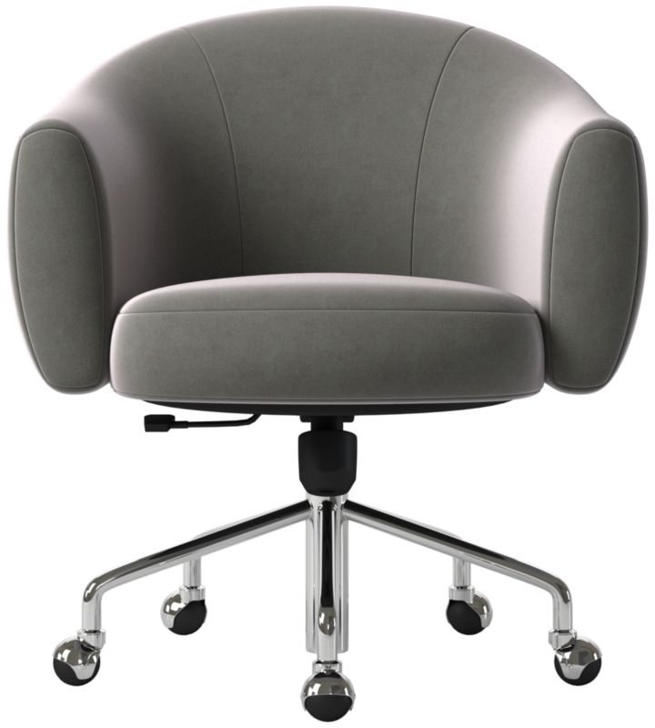 Viewing product image Ellessi Swivel Office Chair Luca Storm - image 1 of 8