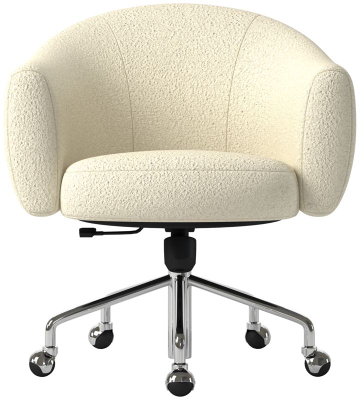 Ellessi Swivel Office Chair Bloce Cream - image 0 of 7