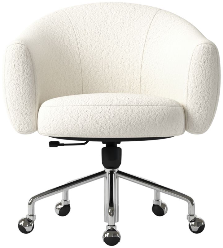 Ellessi Swivel Office Chair Wooly Sand - image 0 of 7