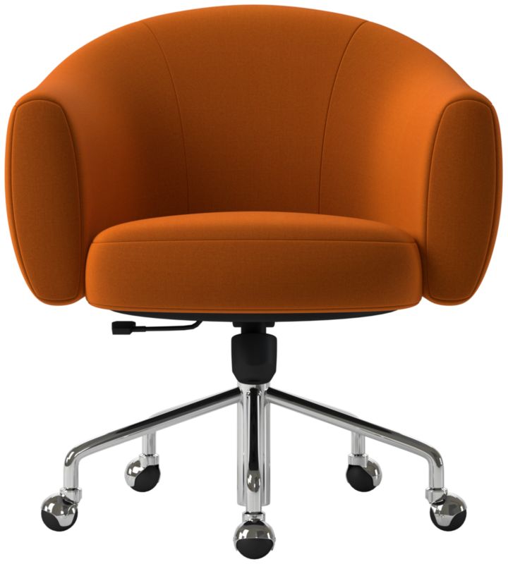 Ellessi Swivel Office Chair Luca Russet - image 0 of 7