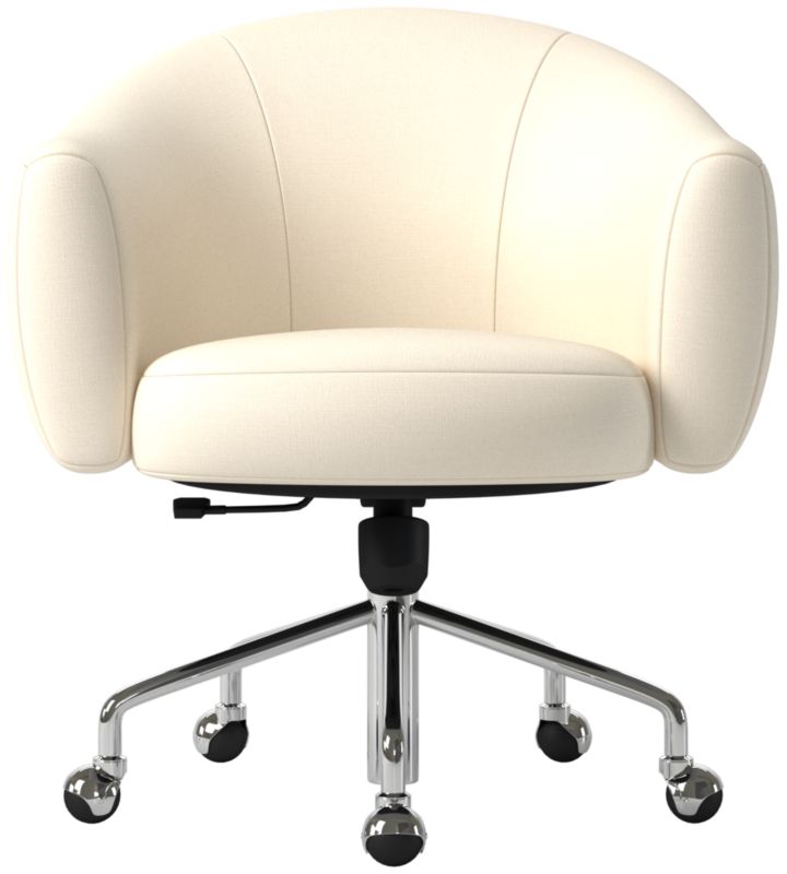 Ellessi Swivel Office Chair Kanvas Sand - image 0 of 7