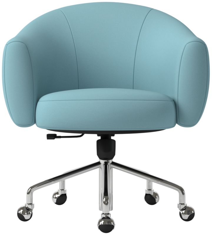 Ellessi Swivel Office Chair Logan Iceberg - image 0 of 7