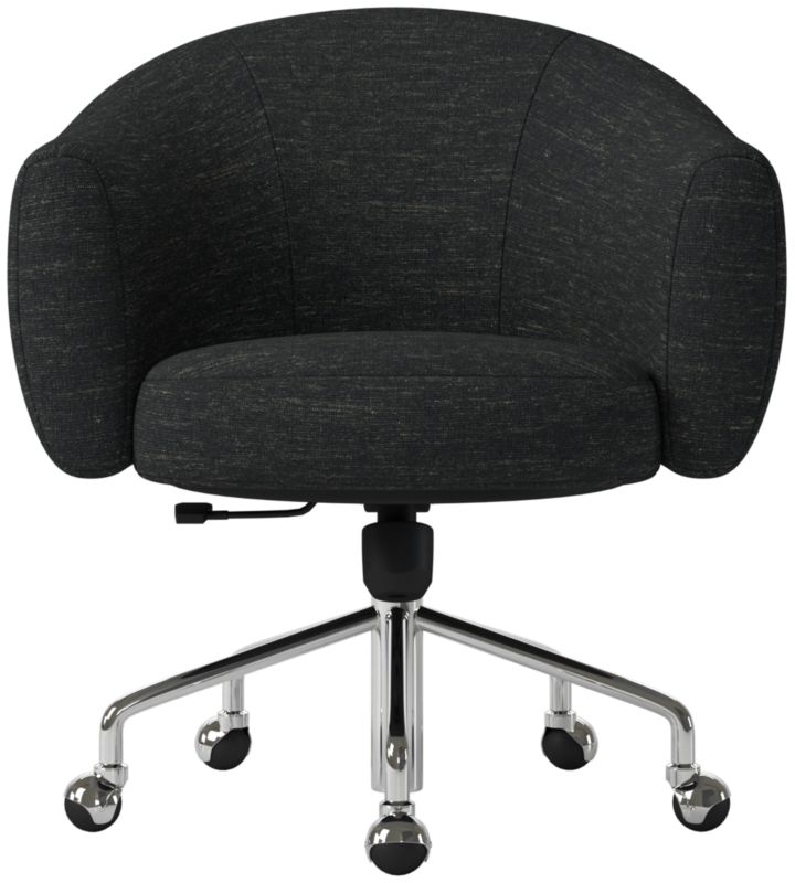 Ellessi Swivel Office Chair Curious Ebony - image 0 of 7