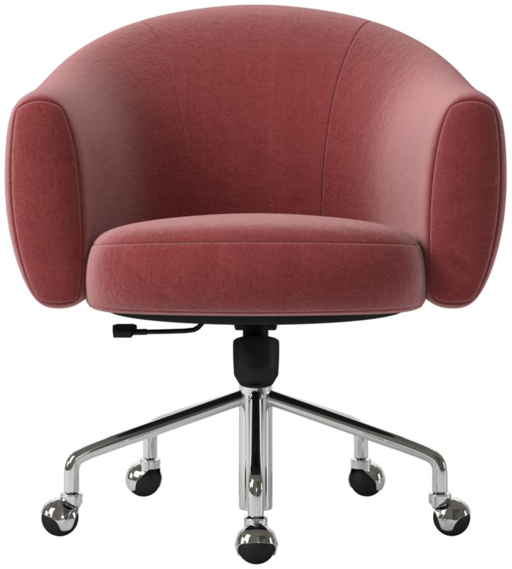 Ellessi Swivel Office Chair Luca Rose - image 0 of 8