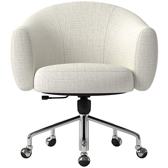 Ellessi Swivel Office Chair Lindy Snow