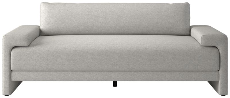 Camden Apartment Sofa Hatch Platinum + Reviews | CB2