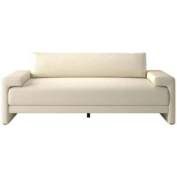 Cb2 camden white sofa online