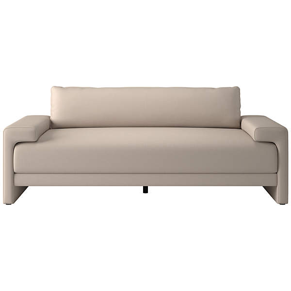 Camden white sofa cb2 shop