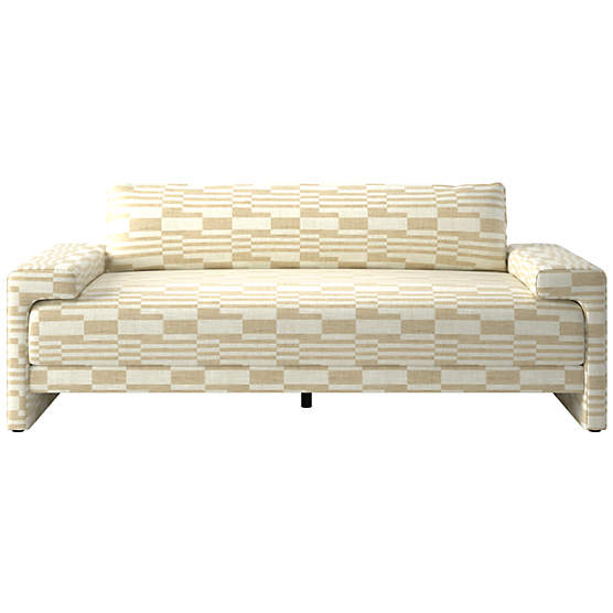 Camden 81" Apartment Sofa Piano Cloud