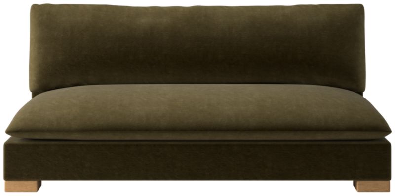 Deseo 71" Deep Depth Armless Loveseat - image 0 of 9