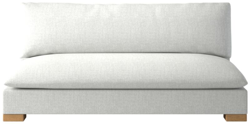 Deseo 71" Deep Depth Armless Loveseat - image 0 of 9