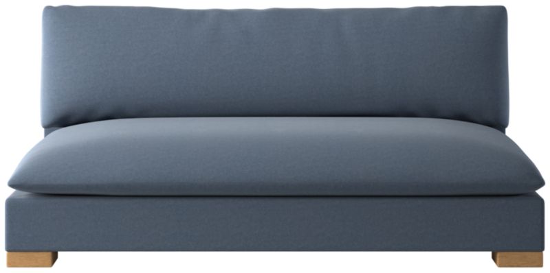 Deseo 71" Deep Depth Armless Loveseat - image 0 of 9