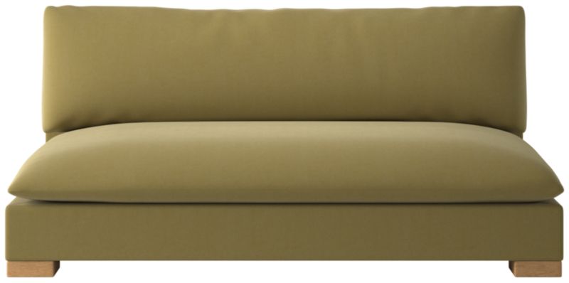 Deseo 71" Deep Depth Armless Loveseat - image 0 of 9