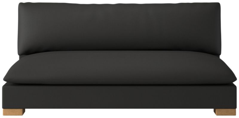 Deseo 71" Deep Depth Armless Loveseat - image 0 of 9