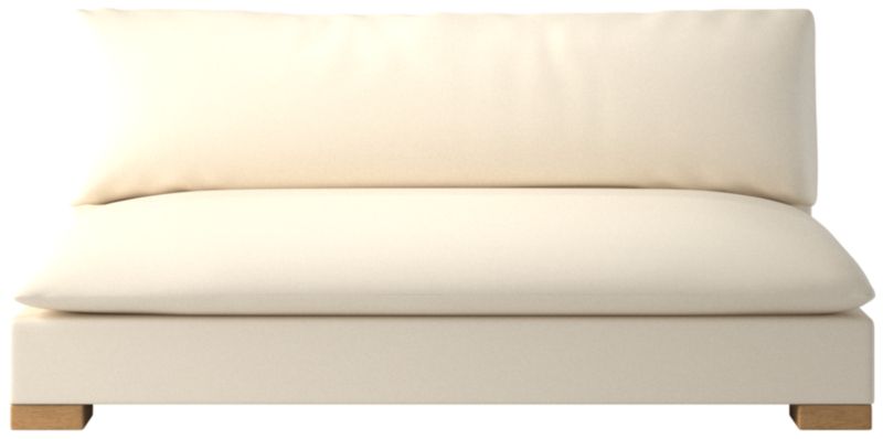 Deseo 71" Deep Depth Armless Loveseat - image 0 of 9