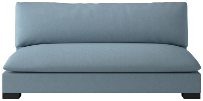 Deseo 71" Deep Depth Armless Loveseat - image 0 of 9