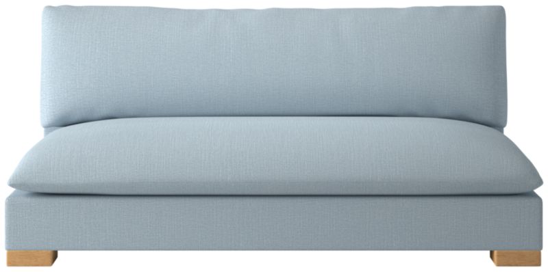 Deseo 71" Deep Depth Armless Loveseat - image 0 of 9