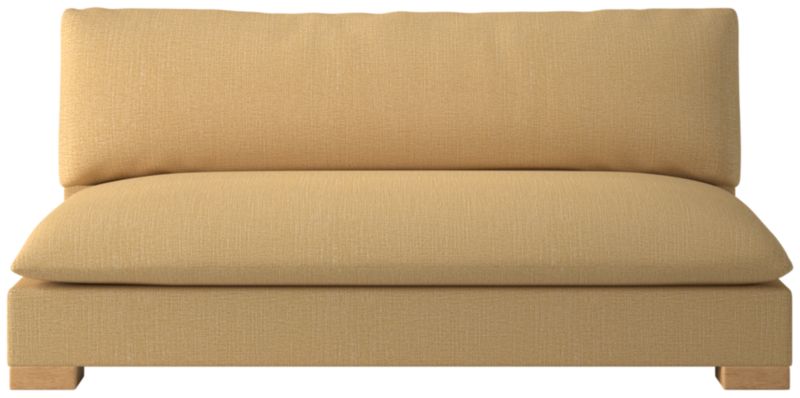 Deseo 71" Deep Depth Armless Loveseat - image 0 of 9