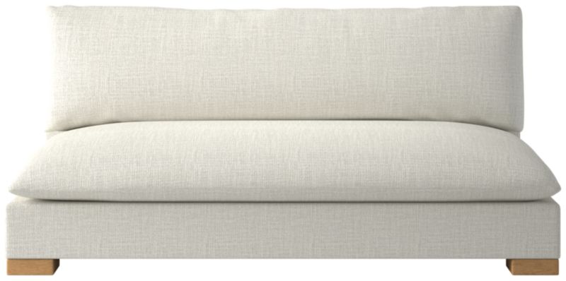 Deseo 71" Deep Depth Armless Loveseat - image 0 of 9