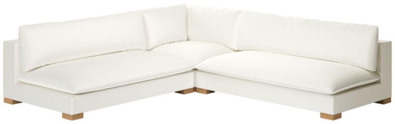 Deseo 3-Piece Modular Deep Depth Sectional Sofa with Loveseat - image 0 of 8