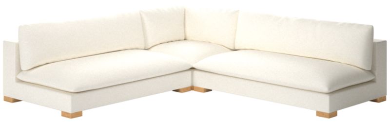 Deseo 3-Piece Modular Deep Depth Sectional Sofa with Loveseat - image 0 of 8