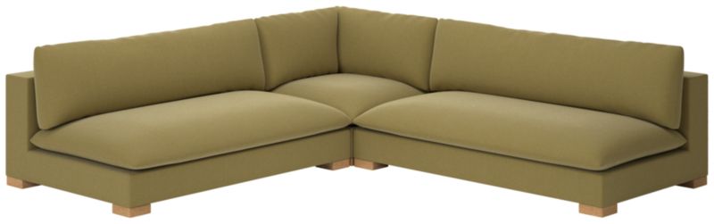 Deseo 3-Piece Modular Deep Depth Sectional Sofa with Loveseat - image 0 of 8