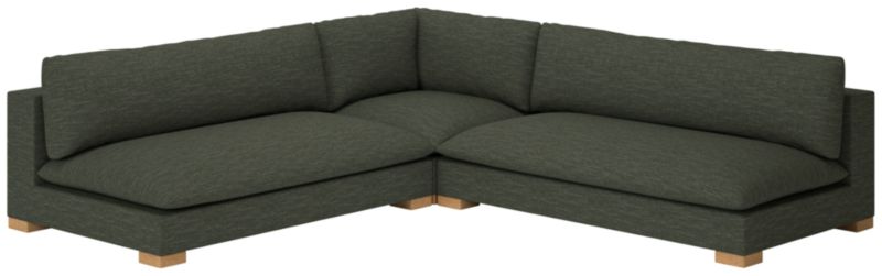 Deseo 3-Piece Modular Deep Depth Sectional Sofa with Loveseat - image 0 of 8