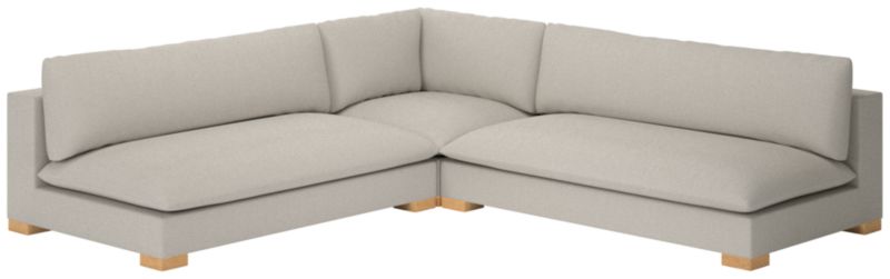 Deseo 3-Piece Modular Deep Depth Sectional Sofa with Loveseat - image 0 of 8