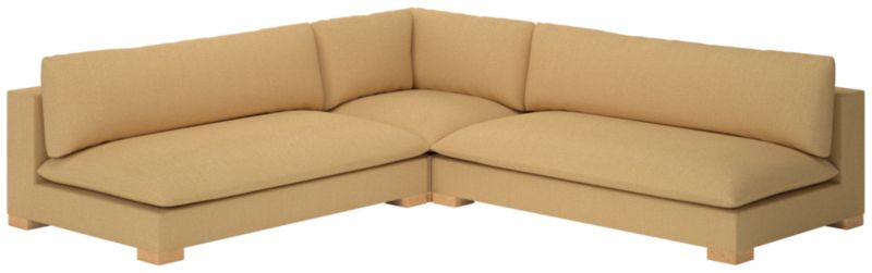 Deseo 3-Piece Modular Deep Depth Sectional Sofa with Loveseat - image 0 of 8