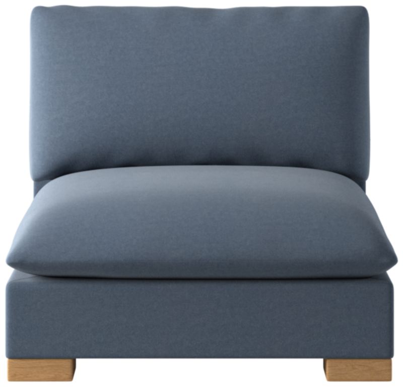 Deseo Deep Depth Armless Chair - image 0 of 9