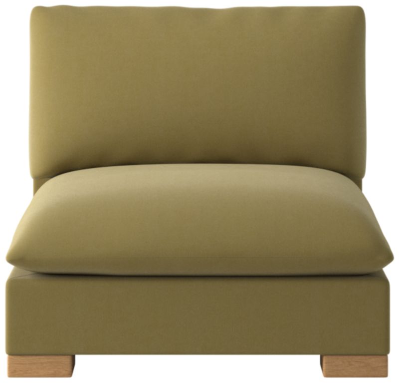 Deseo Deep Depth Armless Chair - image 0 of 9