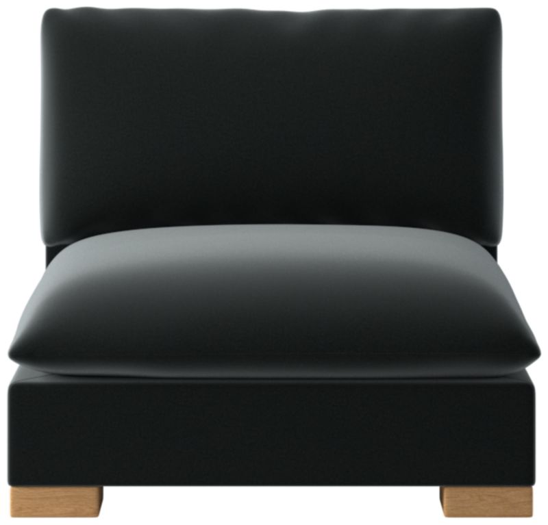 Deseo Deep Depth Armless Chair - image 0 of 9