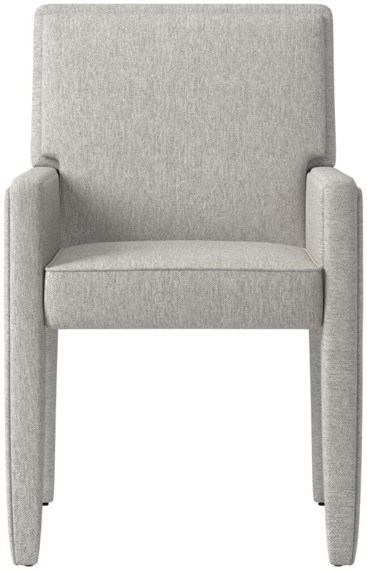 Torrey Dining Armchair Hatch Platinum - image 0 of 12