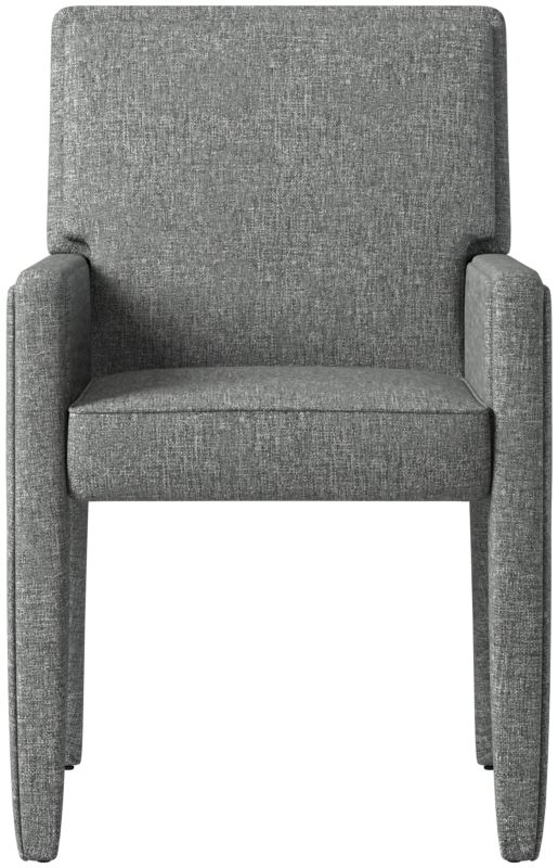 Torrey Dining Armchair Hatch Charcoal - image 0 of 12