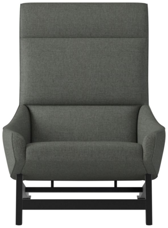 Grosseto Lounge Chair Taylor Charcoal by Gianfranco Frattini - image 0 of 7